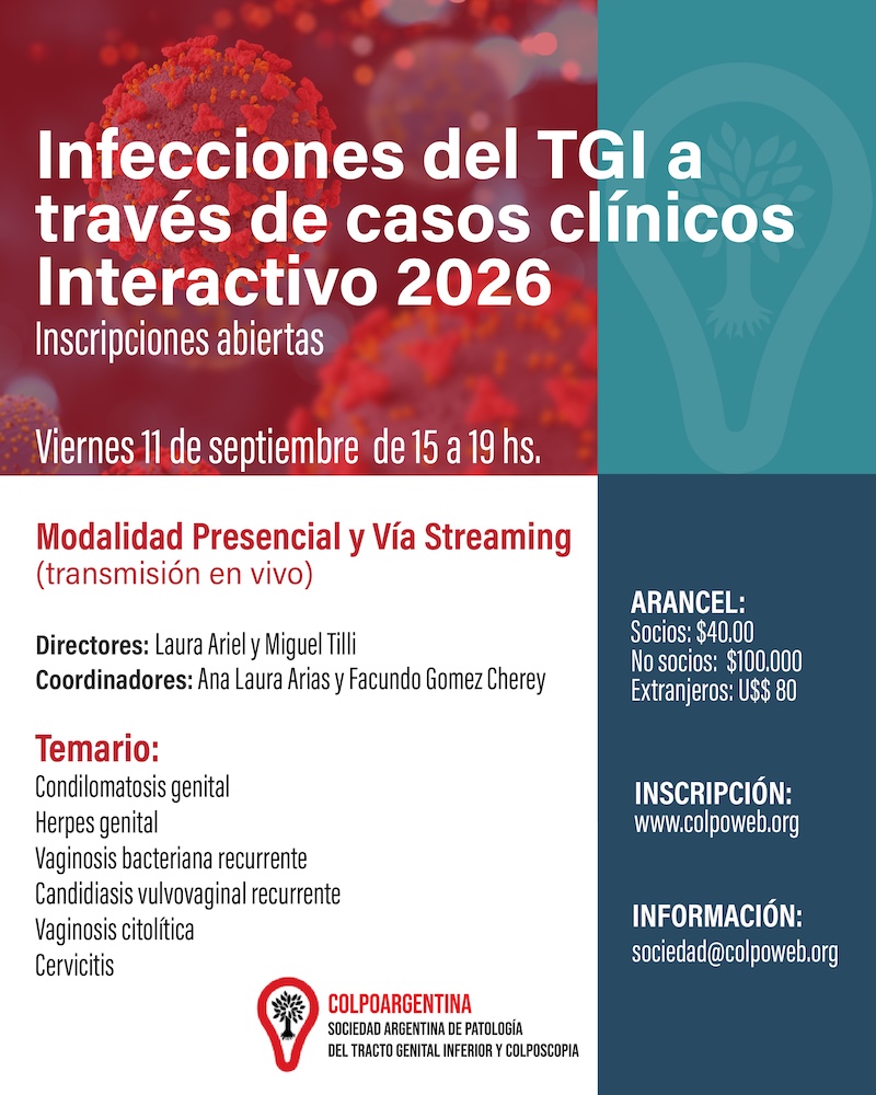 Infecciones del TGI a través de casos clínicos. Interactivo 2026